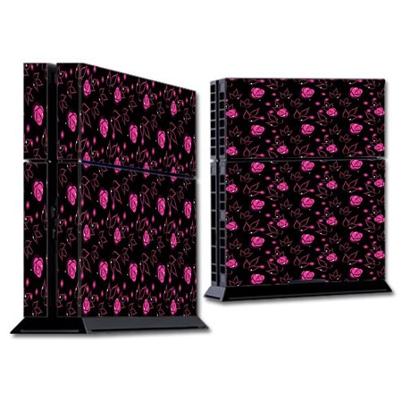 Skins Decals For Ps4 Playstation 4 Console / Pink Rose Pattern