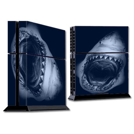 Skins Decals For Ps4 Playstation 4 Console / Shark Attack