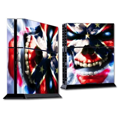 Skins Decals For Ps4 Playstation 4 Console / Southern Skull Flag The South