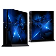 Skins Decals For Ps4 Playstation 4 Console / Triangle Razor Blue Shapes