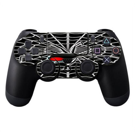 Skins Decals For Ps4 Playstation 4 Controller / Black Widow Spider Web