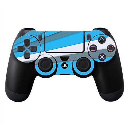 Skins Decals For Ps4 Playstation 4 Controller / Blue Abstract Pattern
