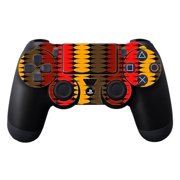 Skins Decals For Ps4 Playstation 4 Controller / Circles Retro Pattern