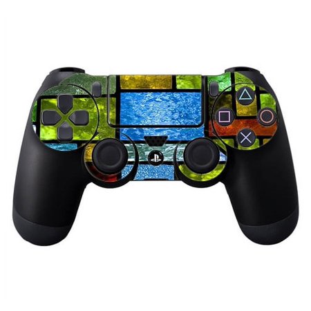 Skins Decals For Ps4 Playstation 4 Controller / Colorful Stained Glass