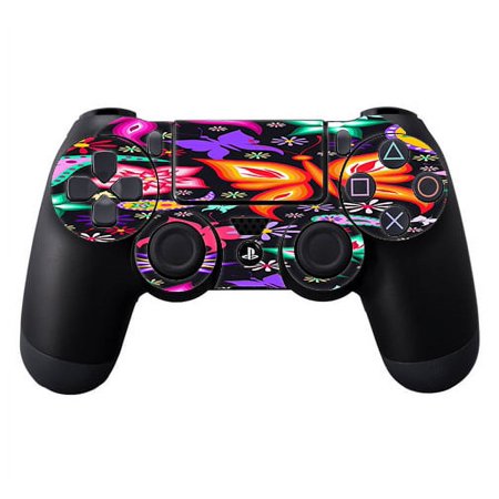 Skins Decals For Ps4 Playstation 4 Controller / Floral Butterflies