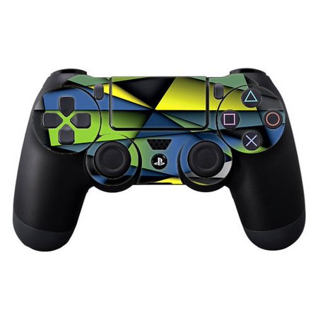 Skins Decals For Ps4 Playstation 4 Controller / Green Blue Geometry Shapes