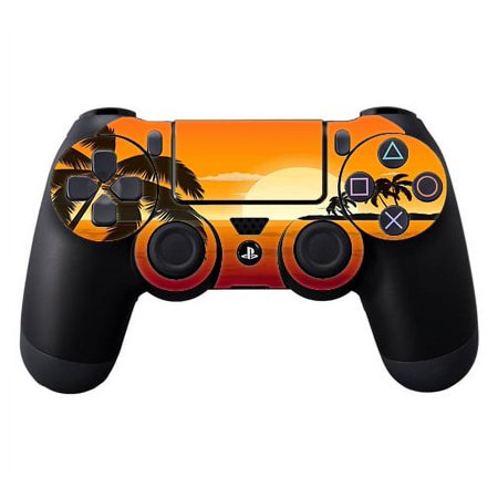 Skins Decals For Ps4 Playstation 4 Controller / Palm Trees At Sunset