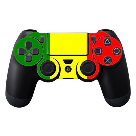 Skins Decals For Ps4 Playstation 4 Controller / Rasta Reggae Colors