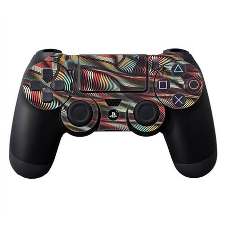 Skins Decals For Ps4 Playstation 4 Controller / Textured Waves Weave