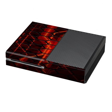 Skins Decals For Xbox One Console / Abstract Red Metal