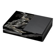 Skins Decals For Xbox One Console / Biker Skeleton Full Moon Tattoo