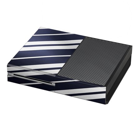 Skins Decals For Xbox One Console / Black White Stripes