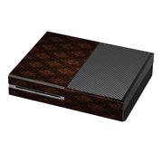Skins Decals For Xbox One Console / Brown Background