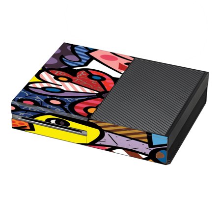 Skins Decals For Xbox One Console / Butterfly Stained Glass