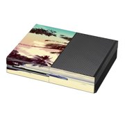Skins Decals For Xbox One Console / Faded Beach Palm Tree Tropical