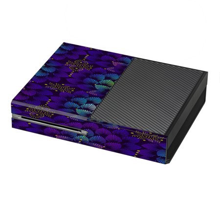 Skins Decals For Xbox One Console / Floral Feather Pattern