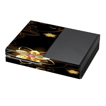 Skins Decals For Xbox One Console / Glowing Flowers Abstract