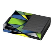 Skins Decals For Xbox One Console / Green Blue Geometry Shapes