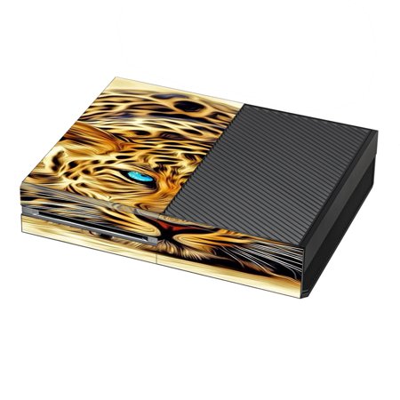 Skins Decals For Xbox One Console / Leopard With Blue Eyes