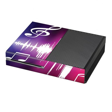 Skins Decals For Xbox One Console / Music Notes Glowing