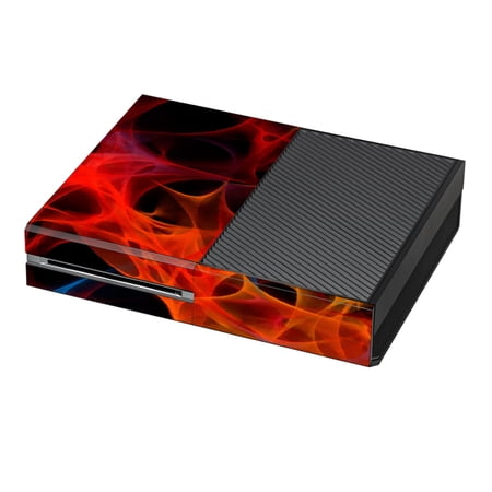 Skins Decals For Xbox One Console / Orange Fire