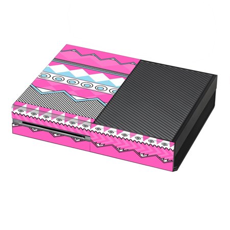 Skins Decals For Xbox One Console / Pink Aztec Tribal Chevron