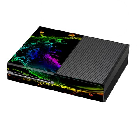Skins Decals For Xbox One Console / Rainbow Water Splash
