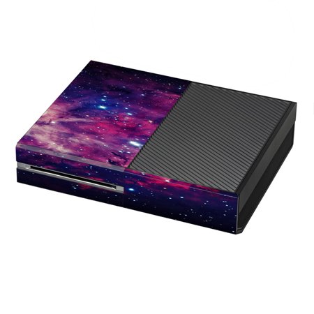 Skins Decals For Xbox One Console / Space Clouds At Night