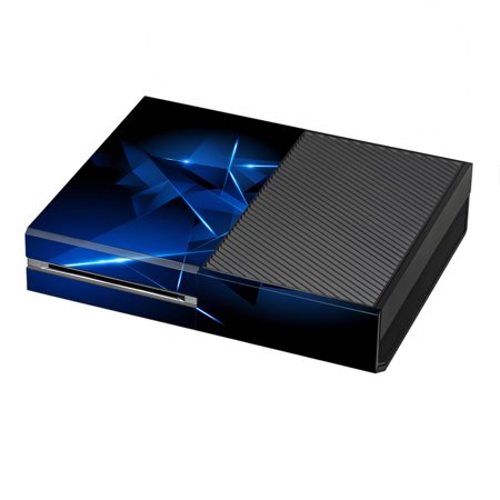 Skins Decals For Xbox One Console / Triangle Razor Blue Shapes
