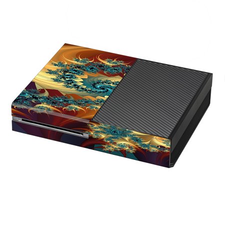 Skins Decals For Xbox One Console / Trippy Floral Swirl