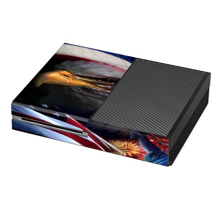 Skins Decals For Xbox One Console / Usa Bald Eagle In Flag