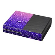 Skins Decals For Xbox One Console / Waterdrops On Purple