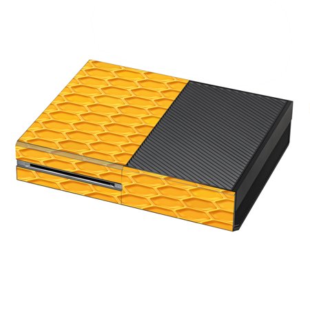 Skins Decals For Xbox One Console / Yellow Honeycomb