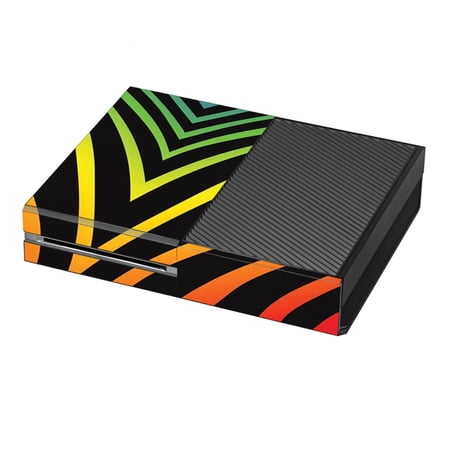 Skins Decals For Xbox One Console /  Zebra Stripe Rainbow