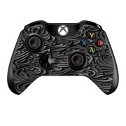 Skins Decals For Xbox One / One S W/Grip-Guard / Black Flowers Floral Pattern