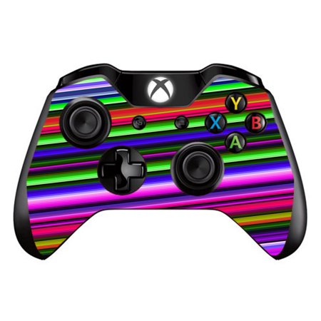 Skins Decals For Xbox One / One S W/Grip-Guard / Bright Stripes
