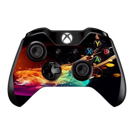 Skins Decals For Xbox One / One S W/Grip-Guard / Colorful Lion Planets