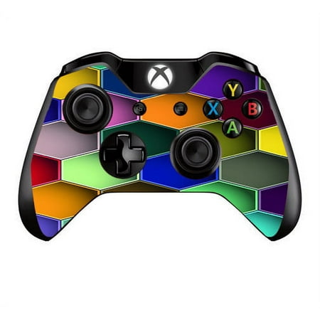 Skins Decals For Xbox One / One S W/Grip-Guard / Colorful Octagon Pattern