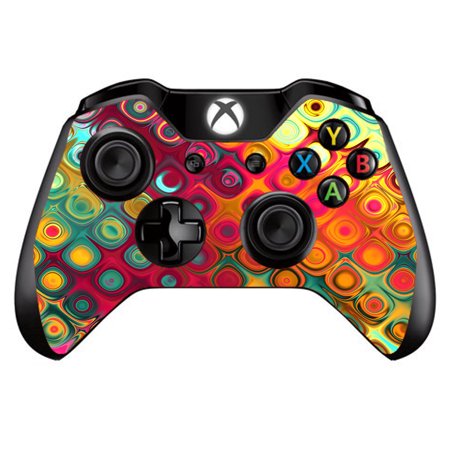 Skins Decals For Xbox One / One S W/Grip-Guard / Colorful Pattern Stained Glass