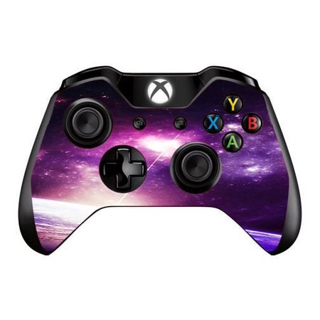 Skins Decals For Xbox One / One S W/Grip-Guard / Galaxy Purple Nebula