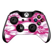 Skins Decals For Xbox One / One S W/Grip-Guard / Hibiscus Tropical Flowers Pink