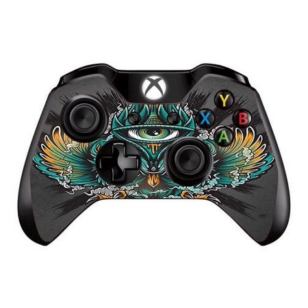 Skins Decals For Xbox One / One S W/Grip-Guard / Owl Eye Tattoo Art