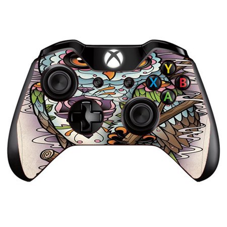 Skins Decals For Xbox One / One S W/Grip-Guard / Owl Painting Aztec Style