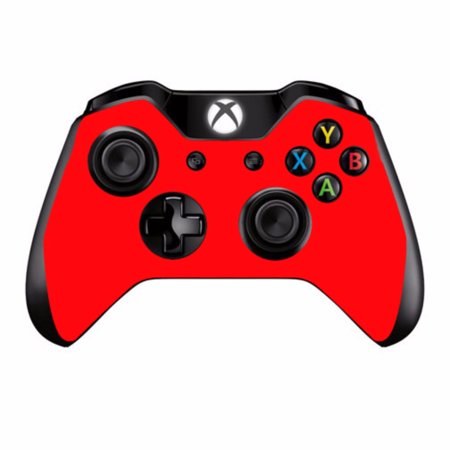 Skins Decals For Xbox One / One S W/Grip-Guard / Solid Red Color