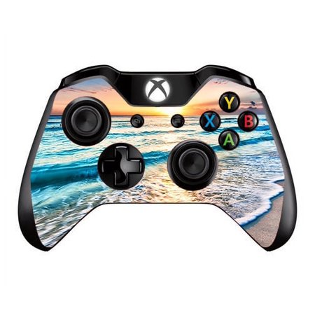 Skins Decals For Xbox One / One S W/Grip-Guard / Sunset On Beach