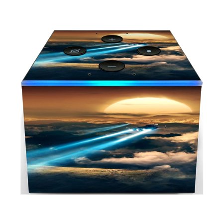 Skins Decals for Amazon Fire TV CUBE + REMOTE / speed of sound at sunset