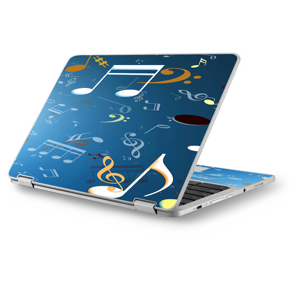 Autocollant Peau Pour Asus Chromebook Flip C302CA 12,5" - Décor Sirène Vinyle - Neuf