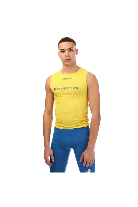 Mens Cycle Sleeveless Base Layer Top