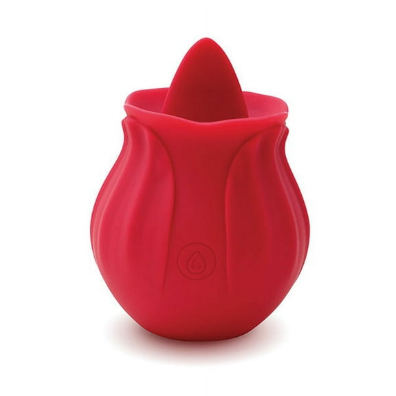 Skins Rose Buddies The Rose Lix Clitoral Vibrator, Red