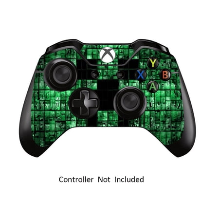 Skins Stickers for Xbox One Games Controller - Custom Orginal Xbox 1 Remote Controller Wired Wireless Protective Decals Covers - High Gloss Protector Accessories - Green Digicamo